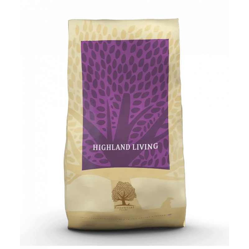 Croquette pour chien  CROQUETTES HIGHLAND LIVING 10 KG ESSENTIAL FOODS