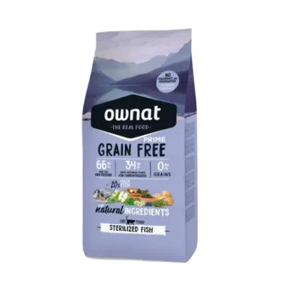 OWNAT GF PRIME STERILIZED FISH - chat