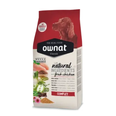 OWNAT CLASSIC COMPLET - Croquettes pour toutes races de chiens adultes