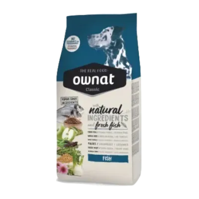 OWNAT CLASSIC FISH 20 kg - Croquettes pour chiens stérilisés