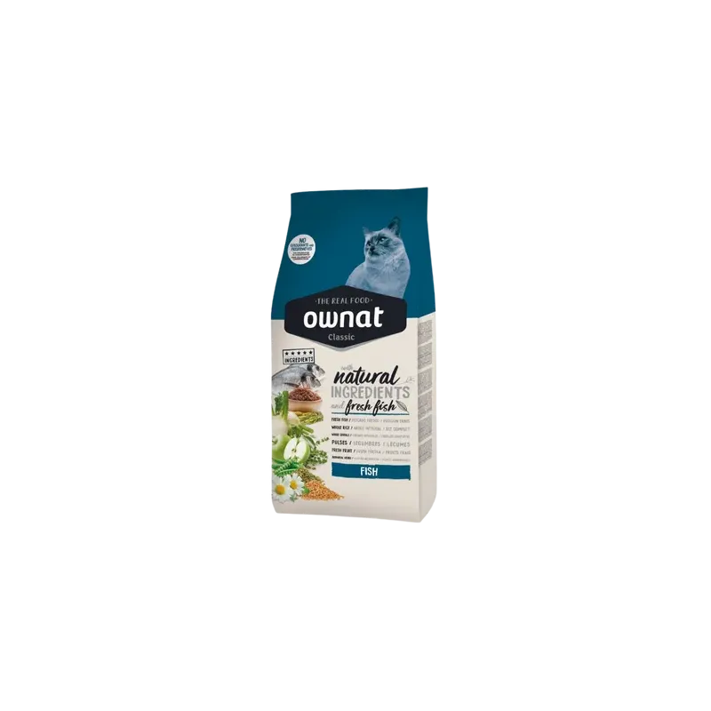 OWNAT CLASSIC FISH - Soin du poil et de la peau pour chats