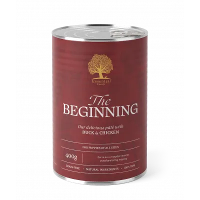 Pâtée ESSENTIAL BEGINNING pour chien 400g