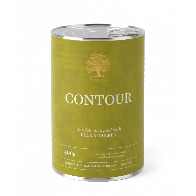 Pâtée ESSENTIAL CONTOUR pour chien 400g