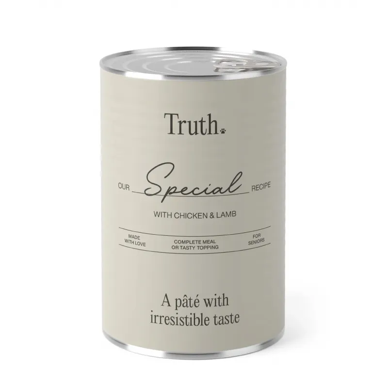 PÂTÉES TRUTH SPECIAL 400g - pour chiens senior