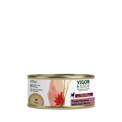 Vigor & Sage PÂTEE pour chien GOJI BERRY- FRESH CHICKEN 70g