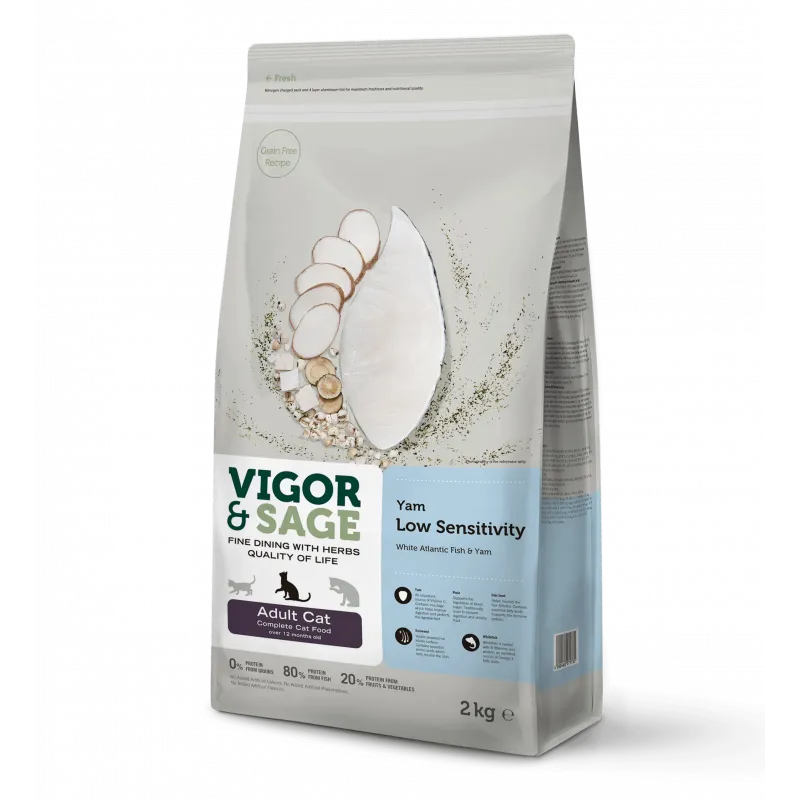 White Fish&Yam Low Sensitivity - Nourriture  pour chiens adultes