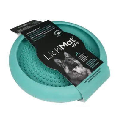 LICKIMAT UFO - Tapis de léchage à ventouses pour chien ou chat