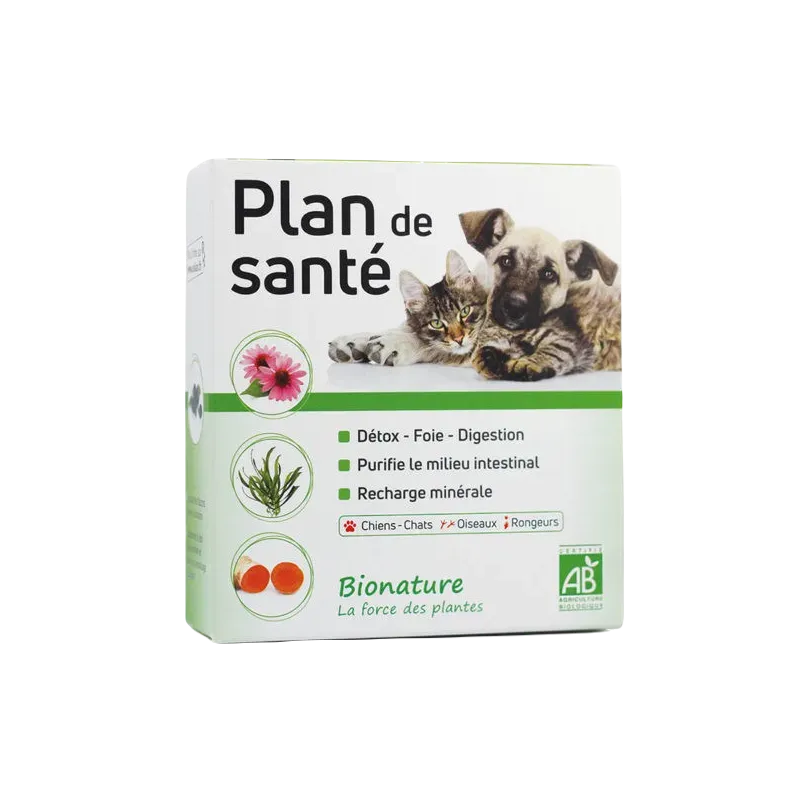 Complément alimentaire chien PLAN DE SANTÉ BIO