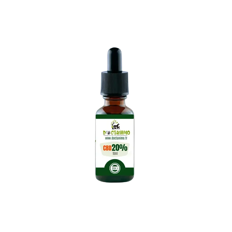 Huile CBD BIO concentrée à 20 %