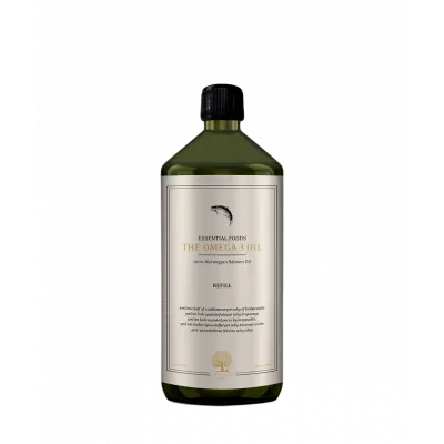 Huile de saumon chien HUILE DE SAUMON OMEGA 3 ESSENTIAL 1L