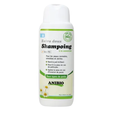 Shampoing pour chien et chat ANIBIO - SHAMPOING