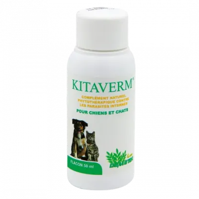 Vermifuge naturel chien KITAVERM