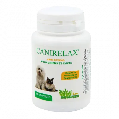 Aliment complémentaire anti-stress chien chat CANIRELAX