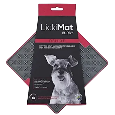 Tapis de léchage pour chien LickiMat Buddy Deluxe