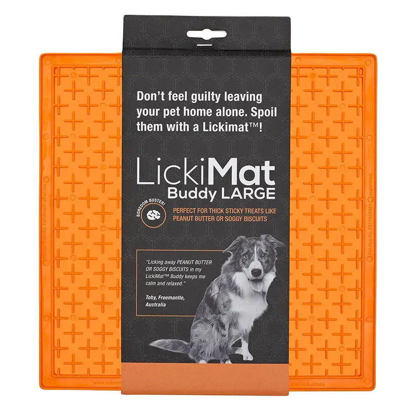 Le grand tapis pour chien LickiMat Buddy Large