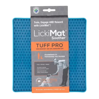 Tapis de léchage chien et chat LickiMat Soother Tuff Pro