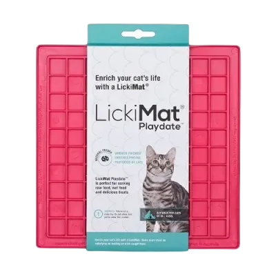 Le tapis de léchage chien et chat LICKIMAT PLAYDATELICKIMAT PLAYDATE