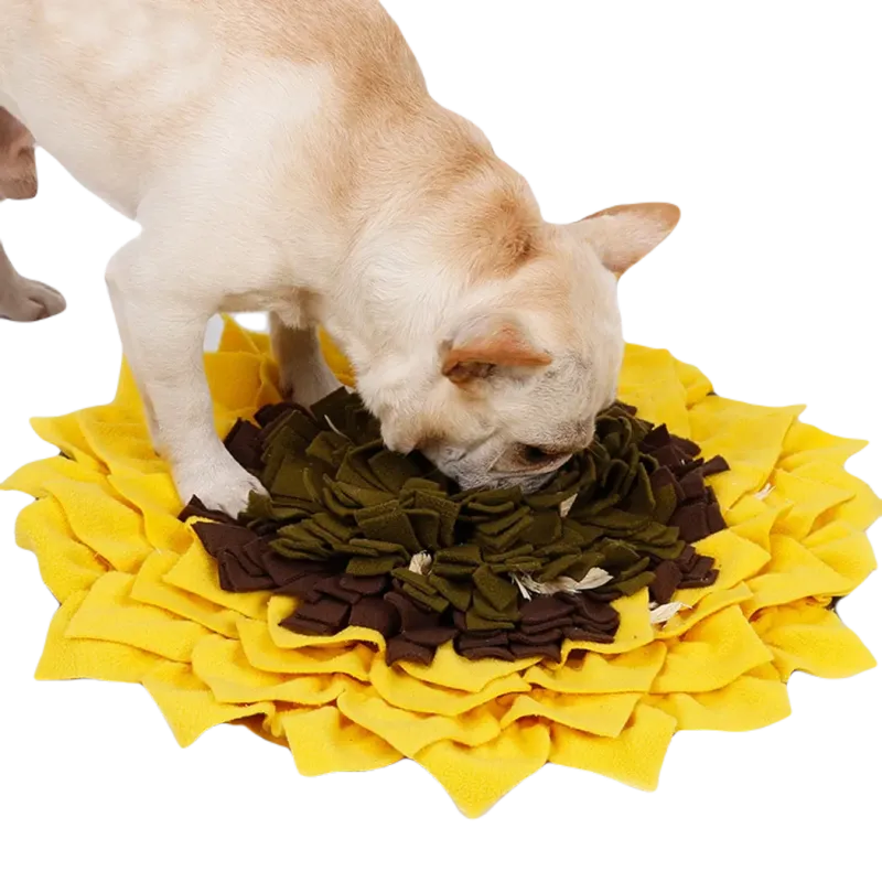 Le tapis de fouille chien Sunflower