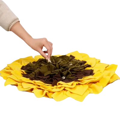 Le tapis de fouille chien Sunflower